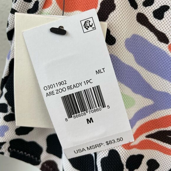 NWT Volcom One Piece Swim Suit Size M - Picture 6 of 7